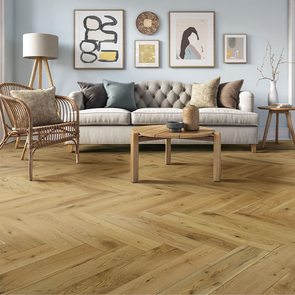 Herringbone Floorboards