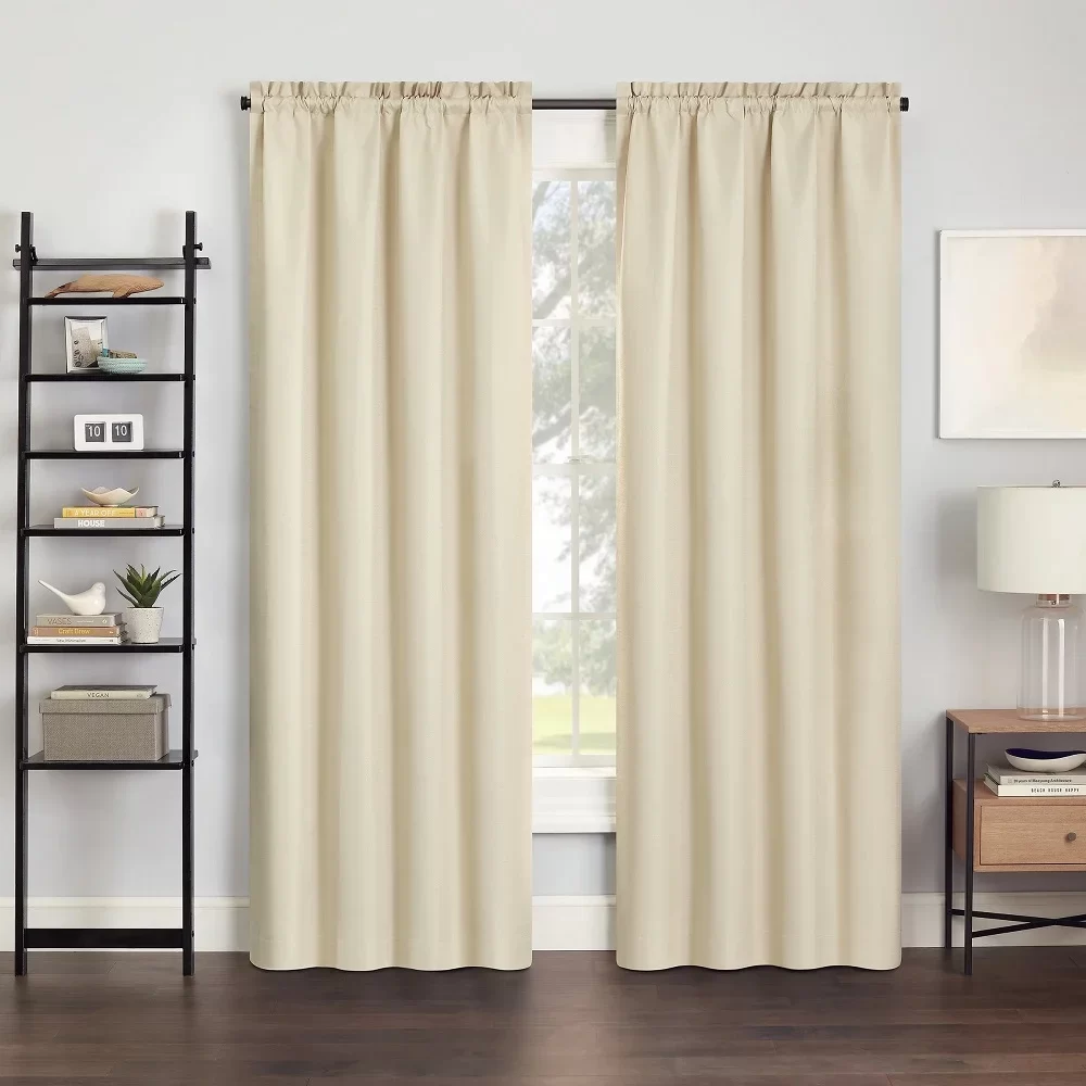 Ivory Blackout Curtains