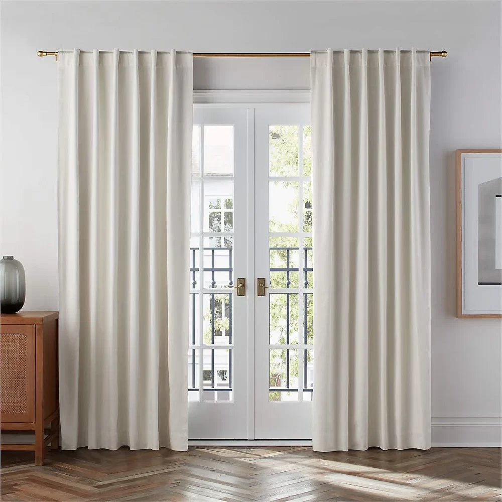 Ivory Blackout Curtains