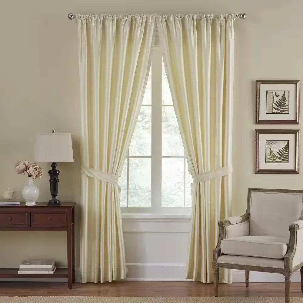 Ivory Blackout Curtains