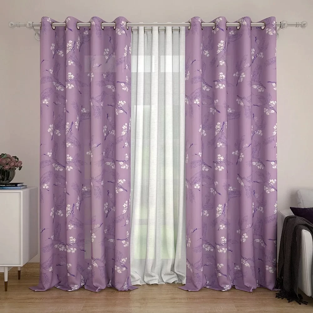 Lavender Blackout Curtains