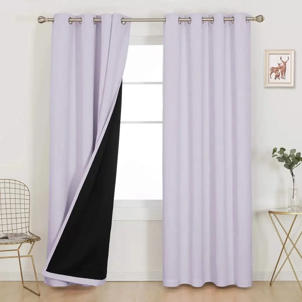 Lavender Blackout Curtains