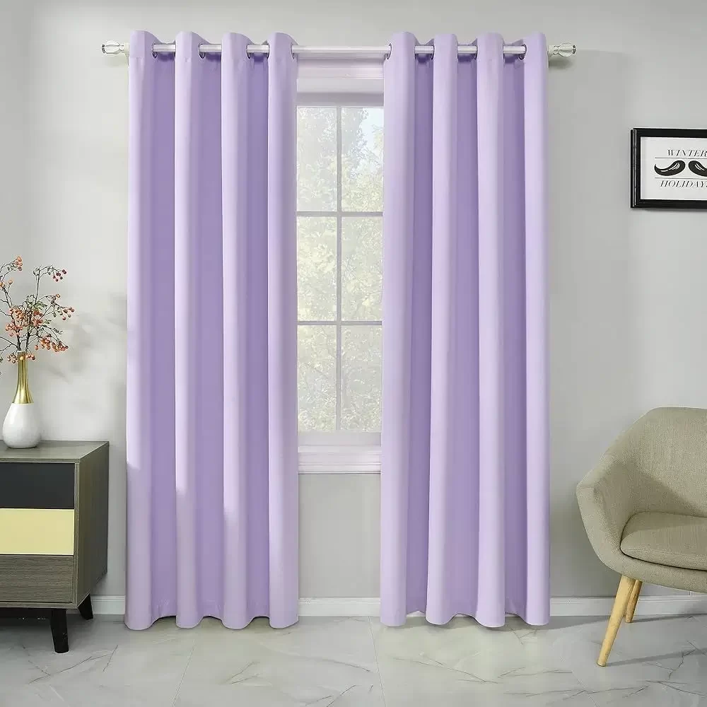 Lavender Blackout Curtains