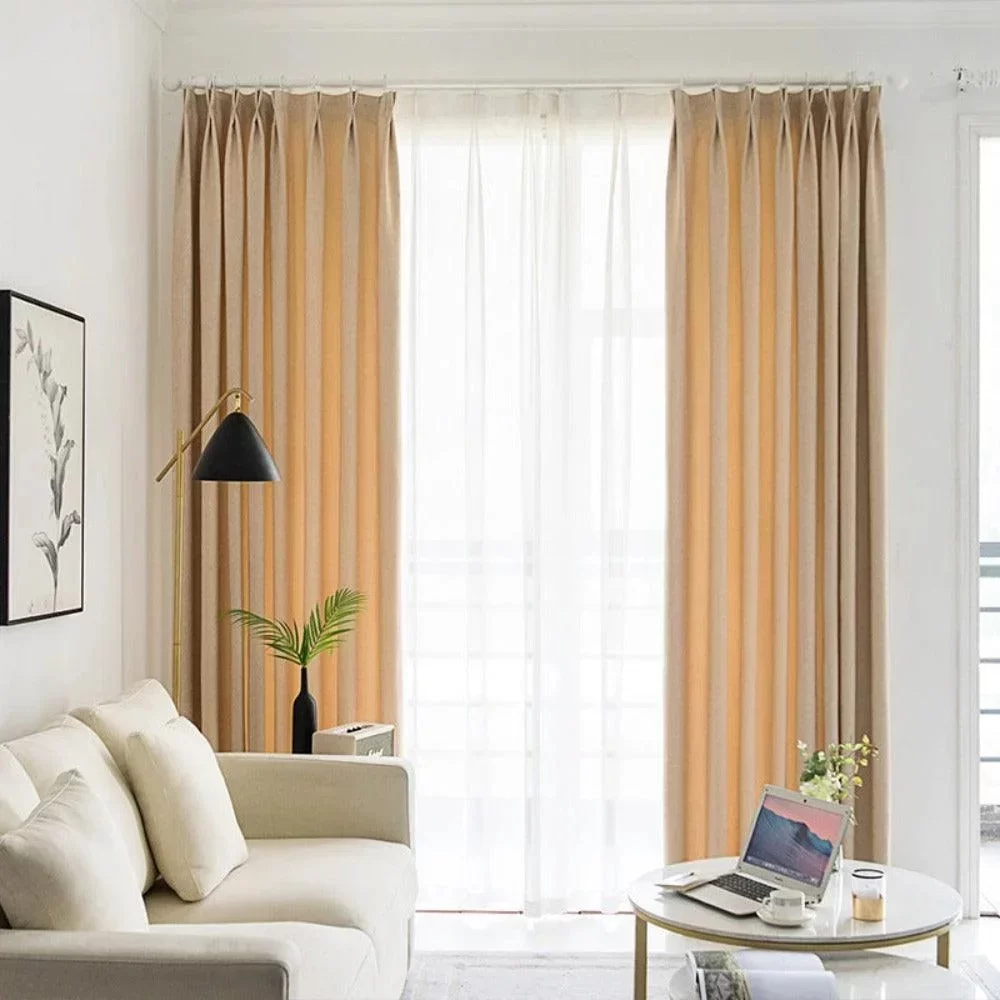 Linen Blackout Curtains