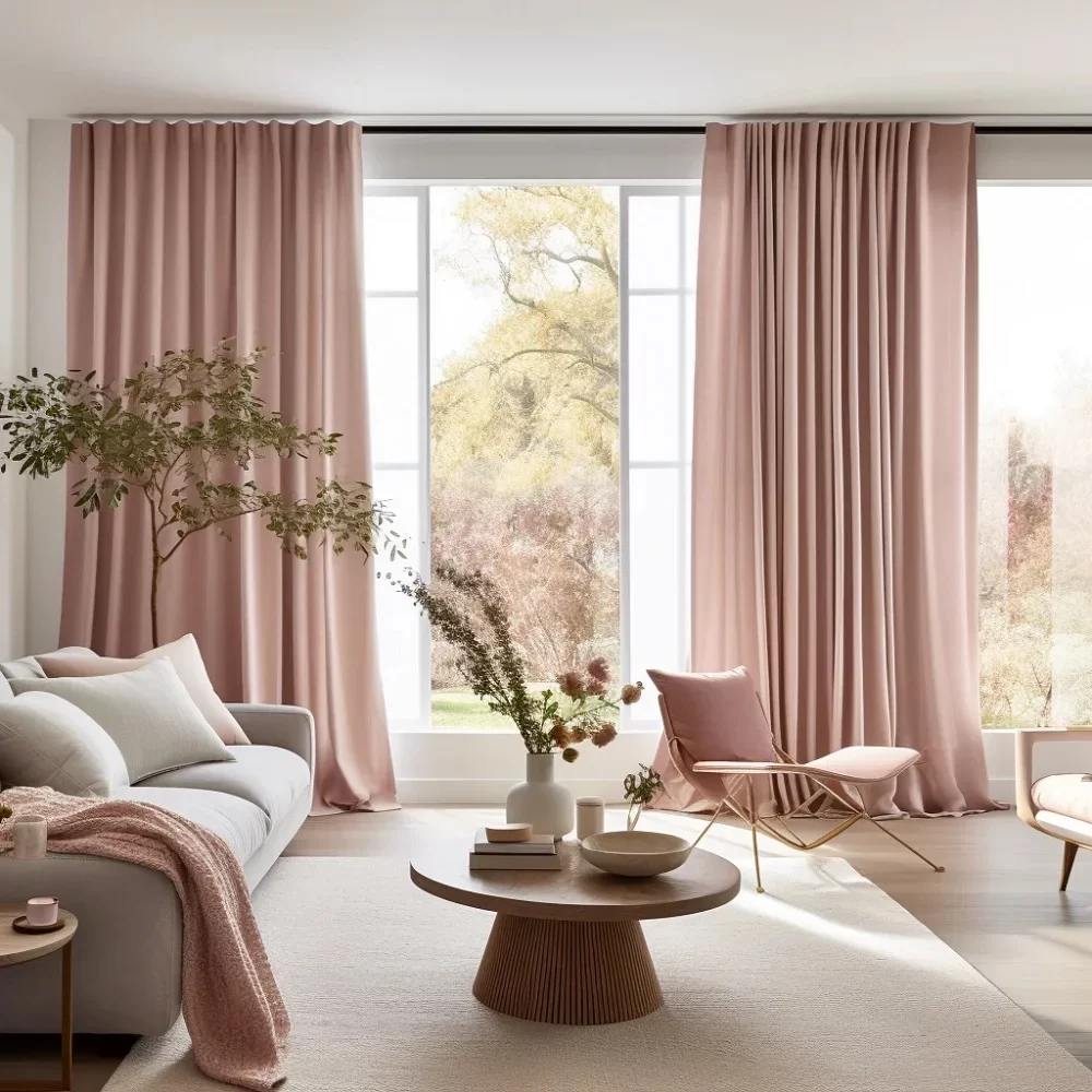 Linen Blackout Curtains