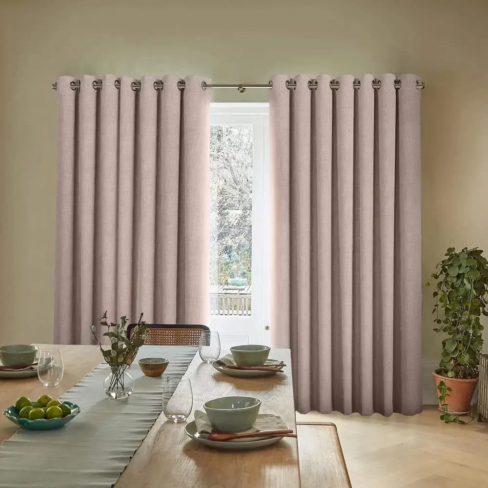 Mauve Curtains