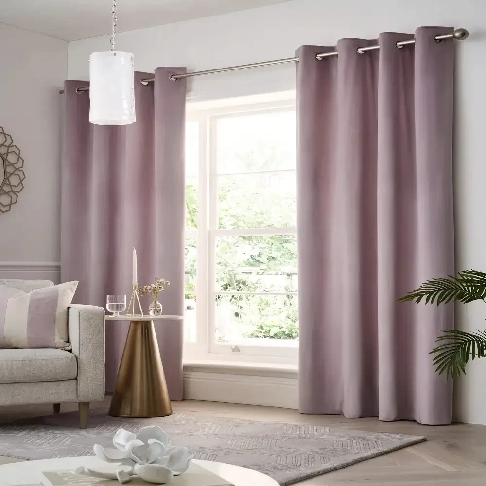 Mauve Curtains