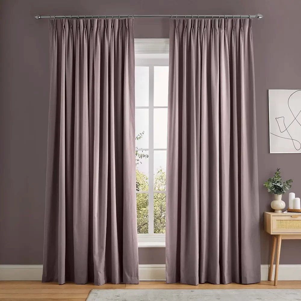 Mauve Curtains