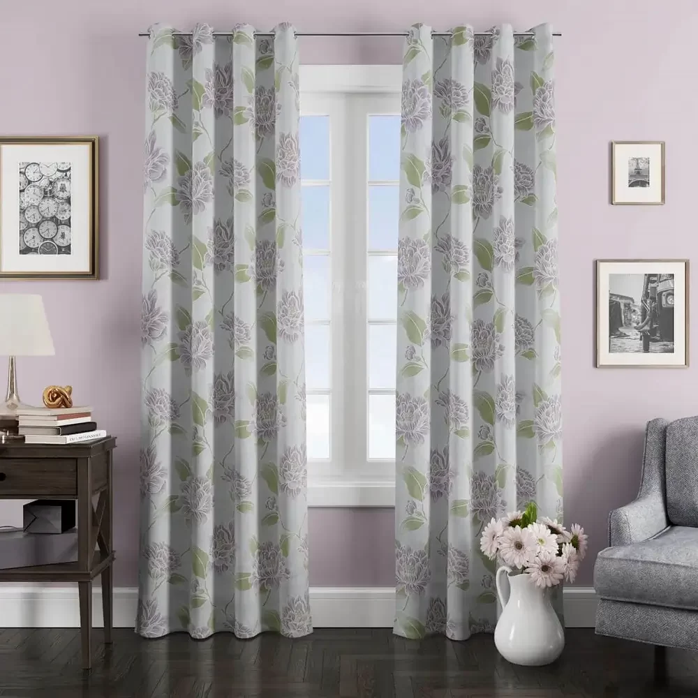 Mauve Curtains