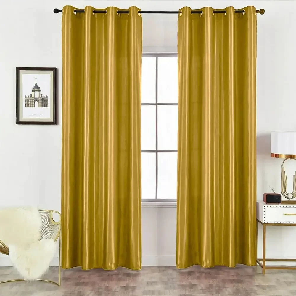 Ochre Curtains