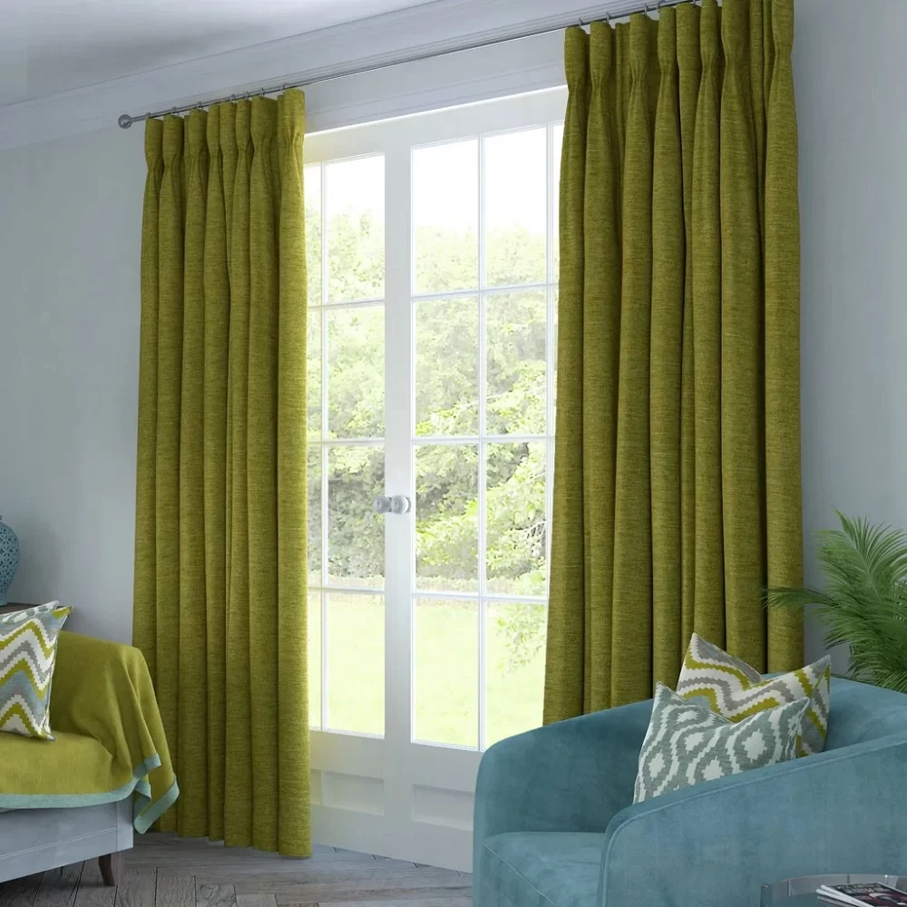 Olive Green Blackout Curtains