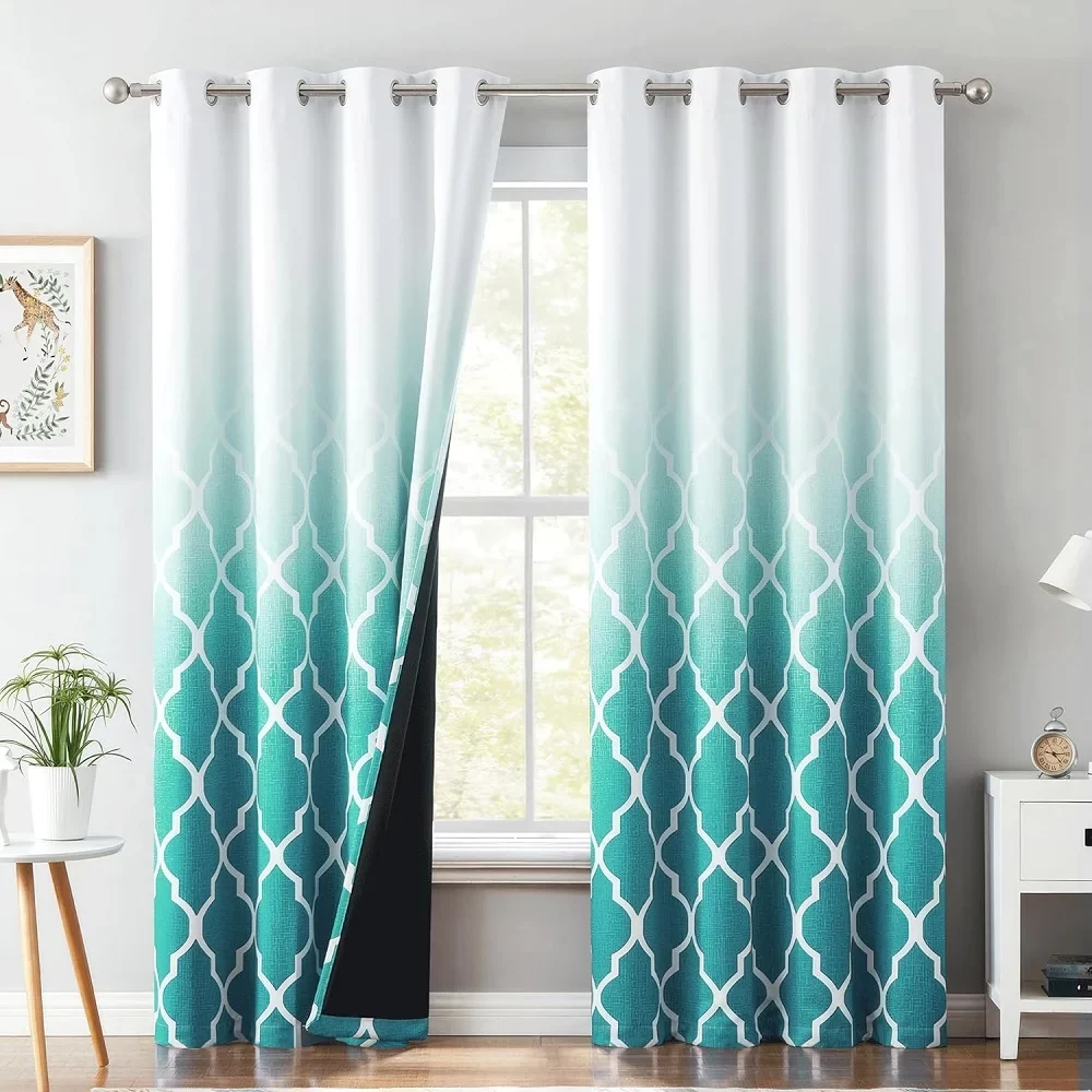 Ombre Blackout Curtains