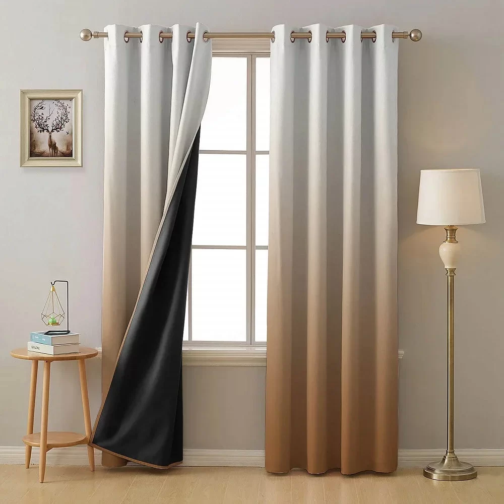 Ombre Blackout Curtains