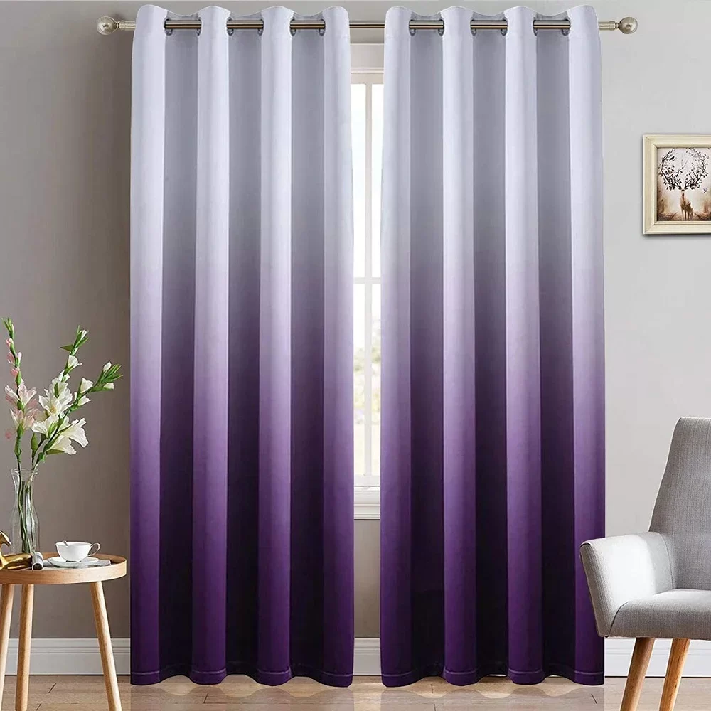 Ombre Blackout Curtains