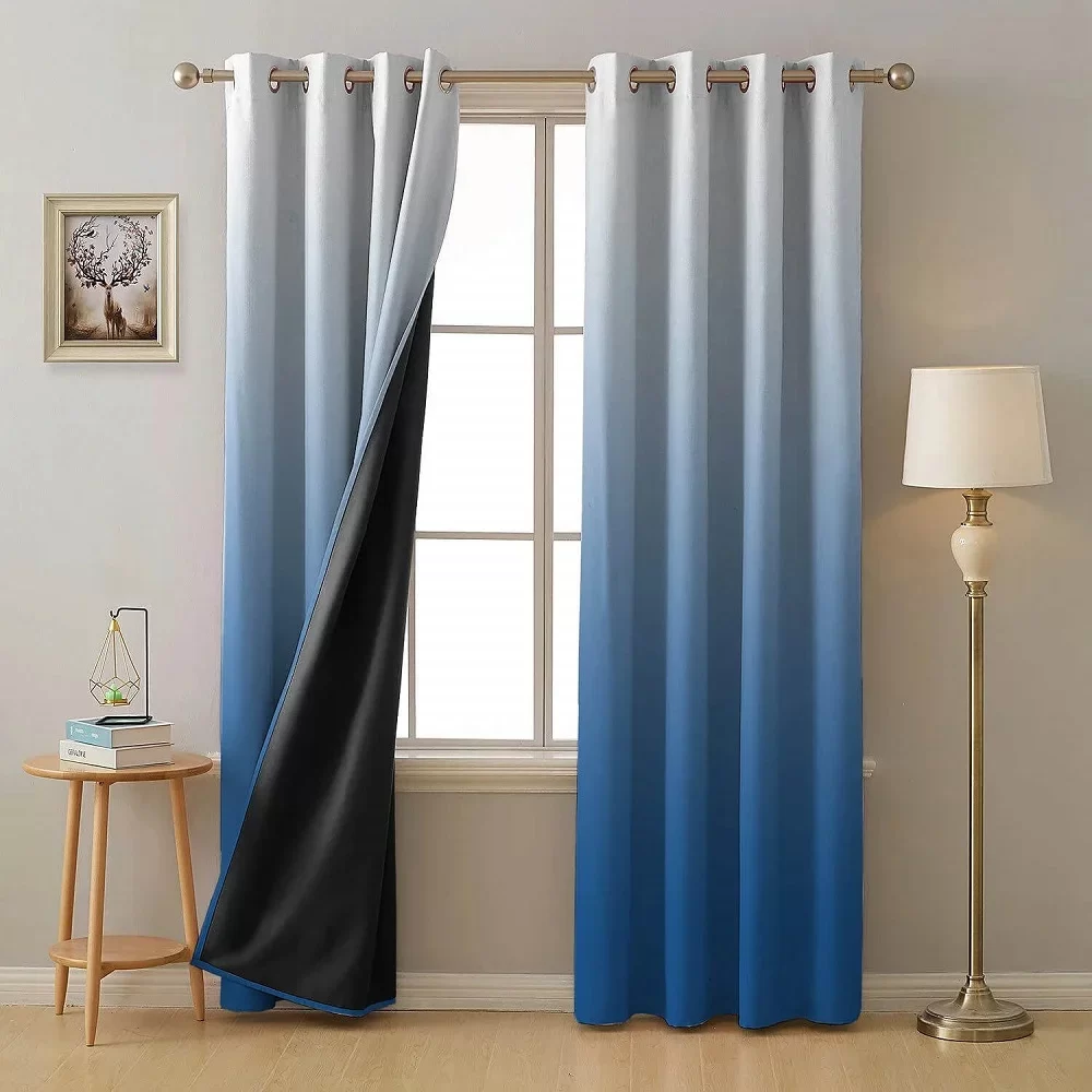 Ombre Blackout Curtains