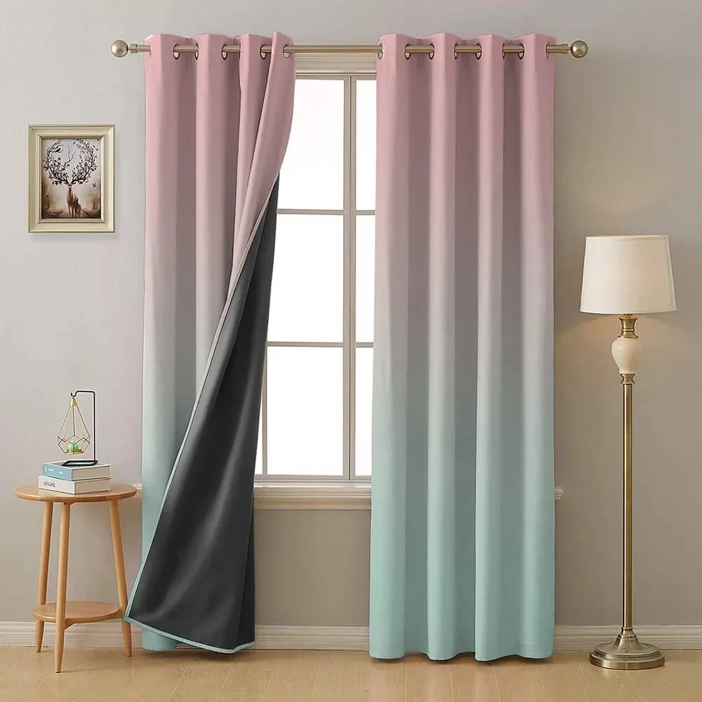 Ombre Blackout Curtains