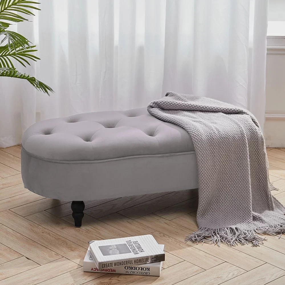 Oval Ottoman
