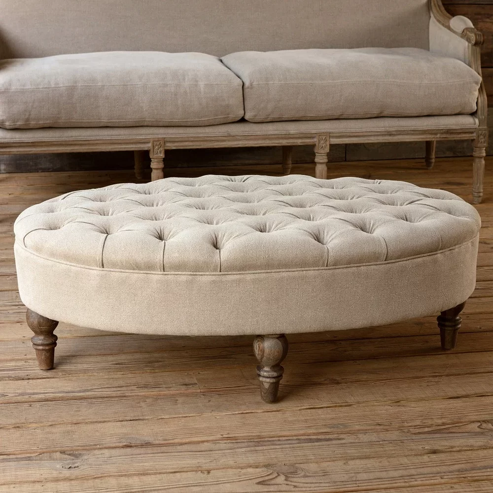 Oval Ottoman 9