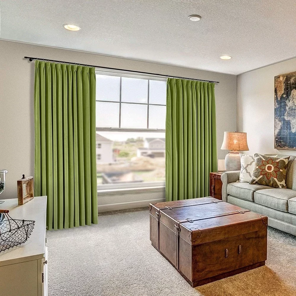 Pinch Pleat Blackout Curtains