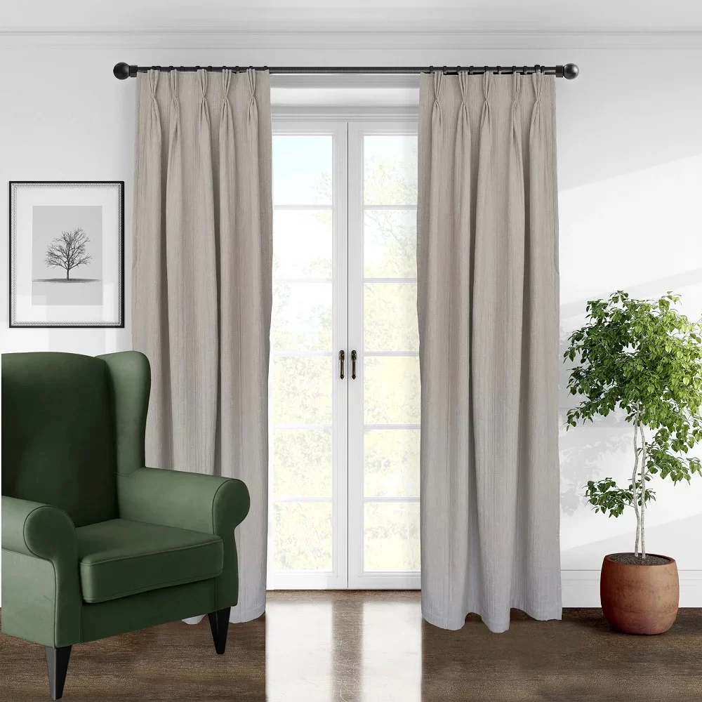 Pinch Pleat Blackout Curtains