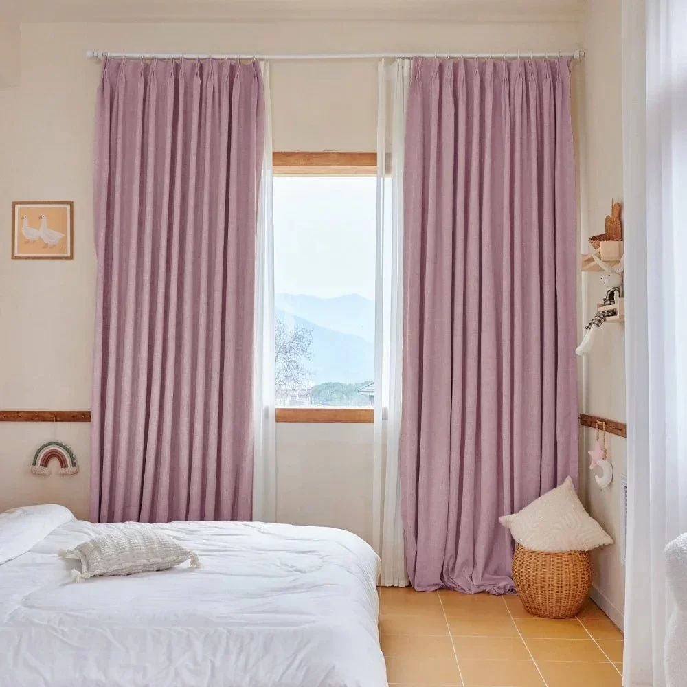 Pink Blackout Curtains