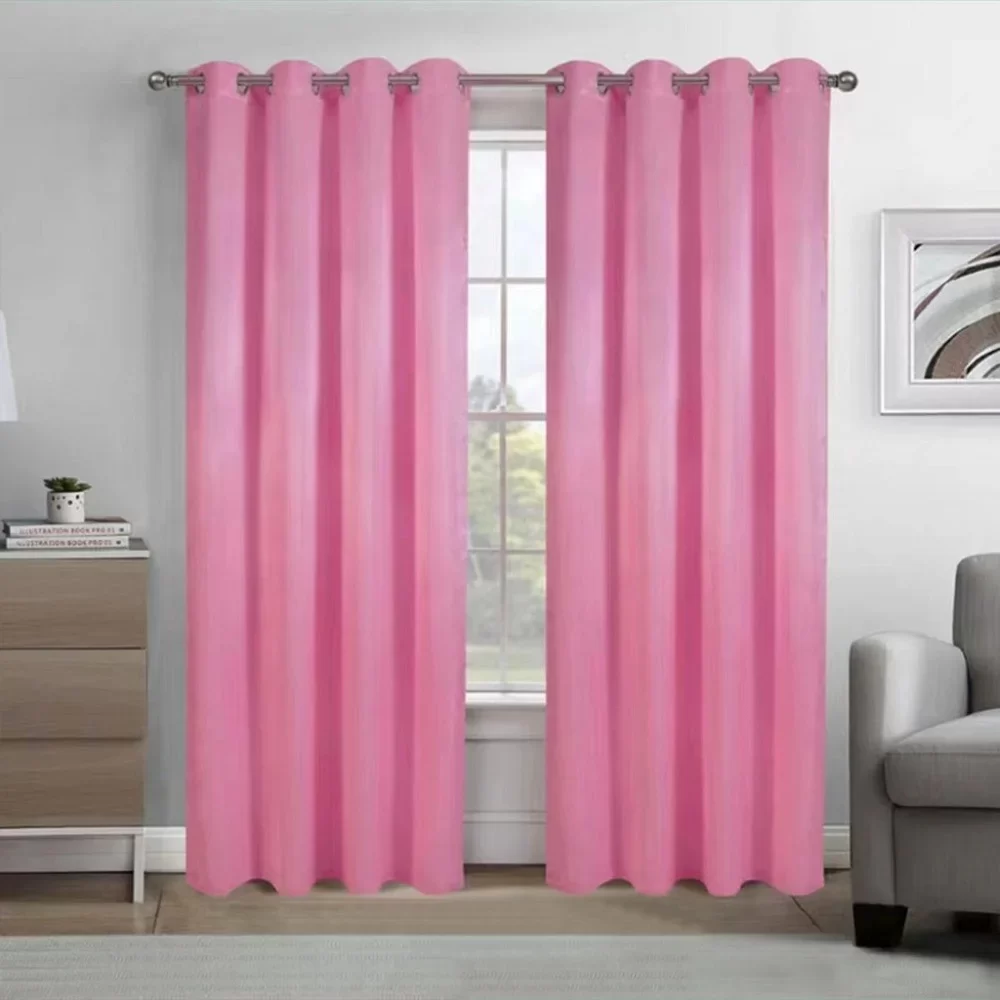 Pink Blackout Curtains