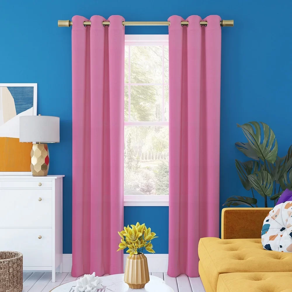 Pink Blackout Curtains