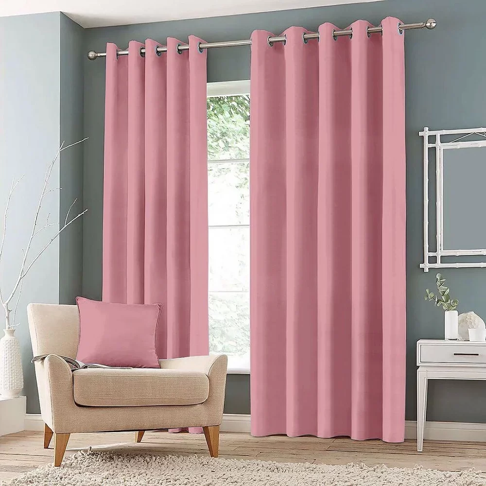 Pink Blackout Curtains