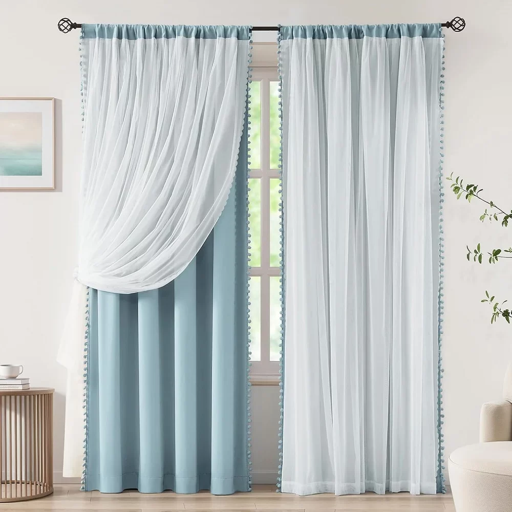 Pom Pom Blackout Curtains