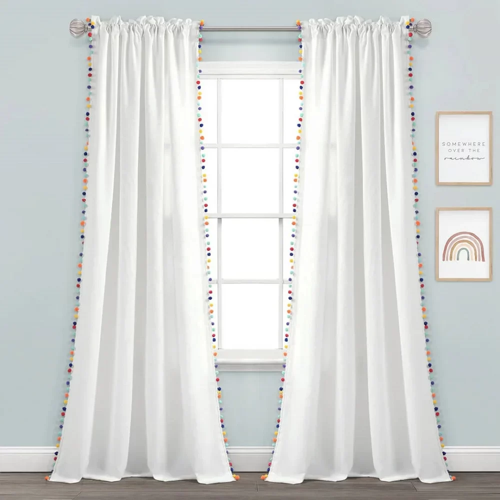 Pom Pom Blackout Curtains