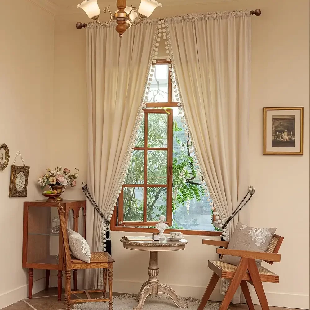 Pom Pom Curtains