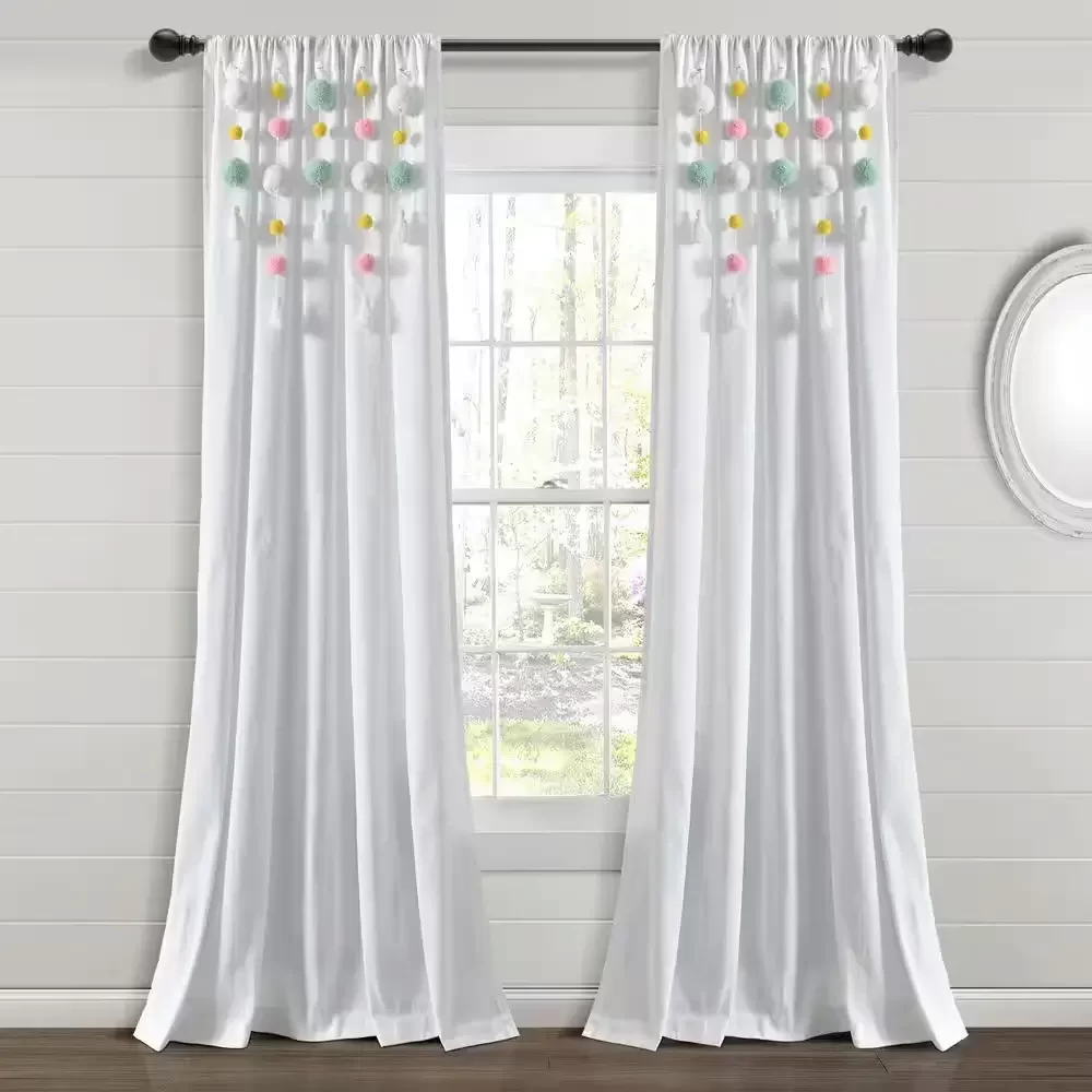 Pom Pom Curtains