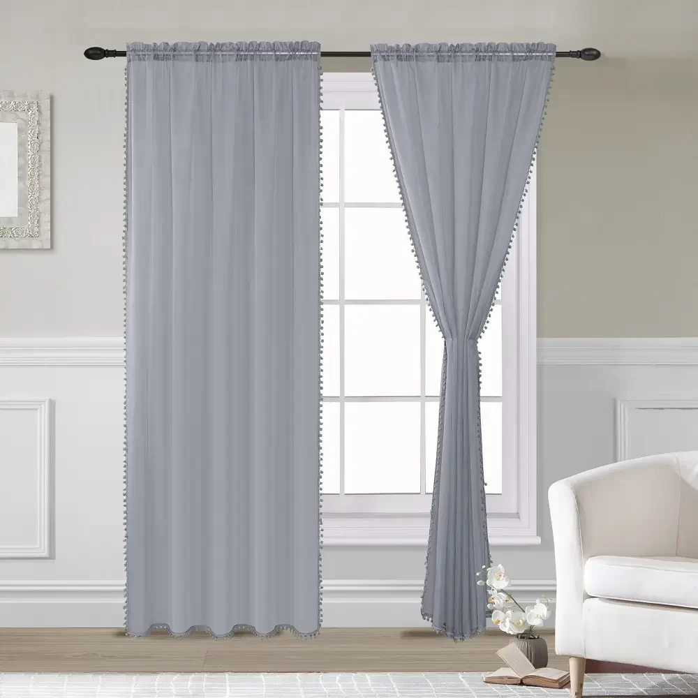 Pom Pom Curtains