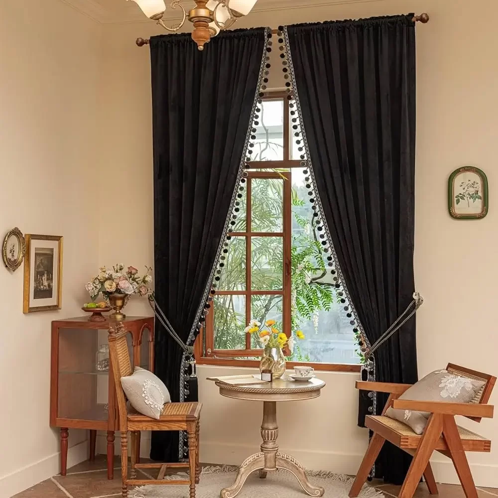 Pom Pom Curtains
