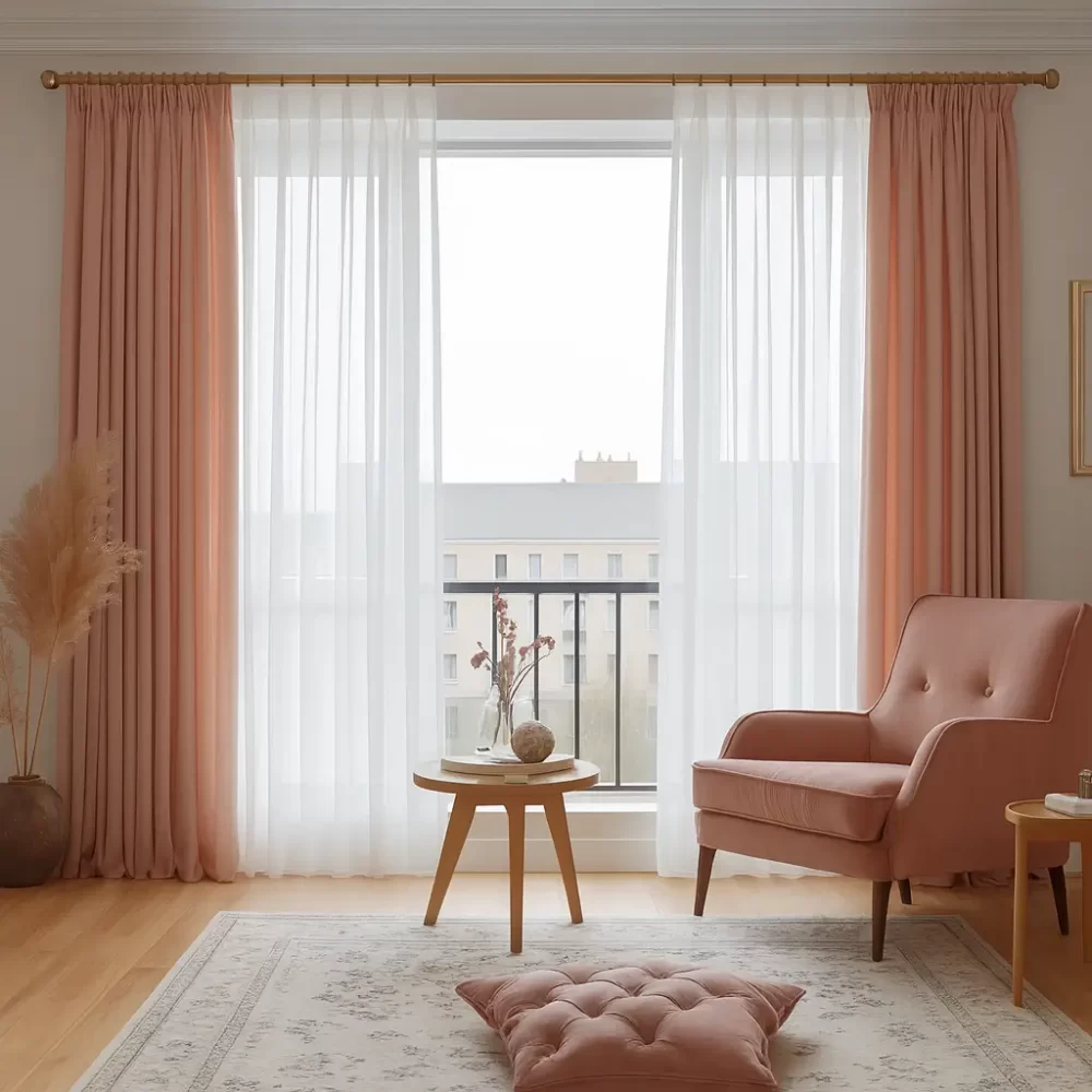 Residential Chiffon Curtains