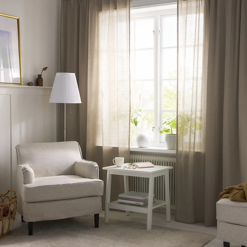 Sheer Curtains for Living Room