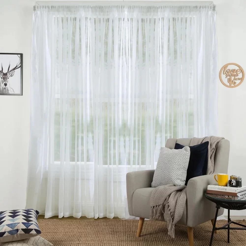 Sheer Curtains for Living Room