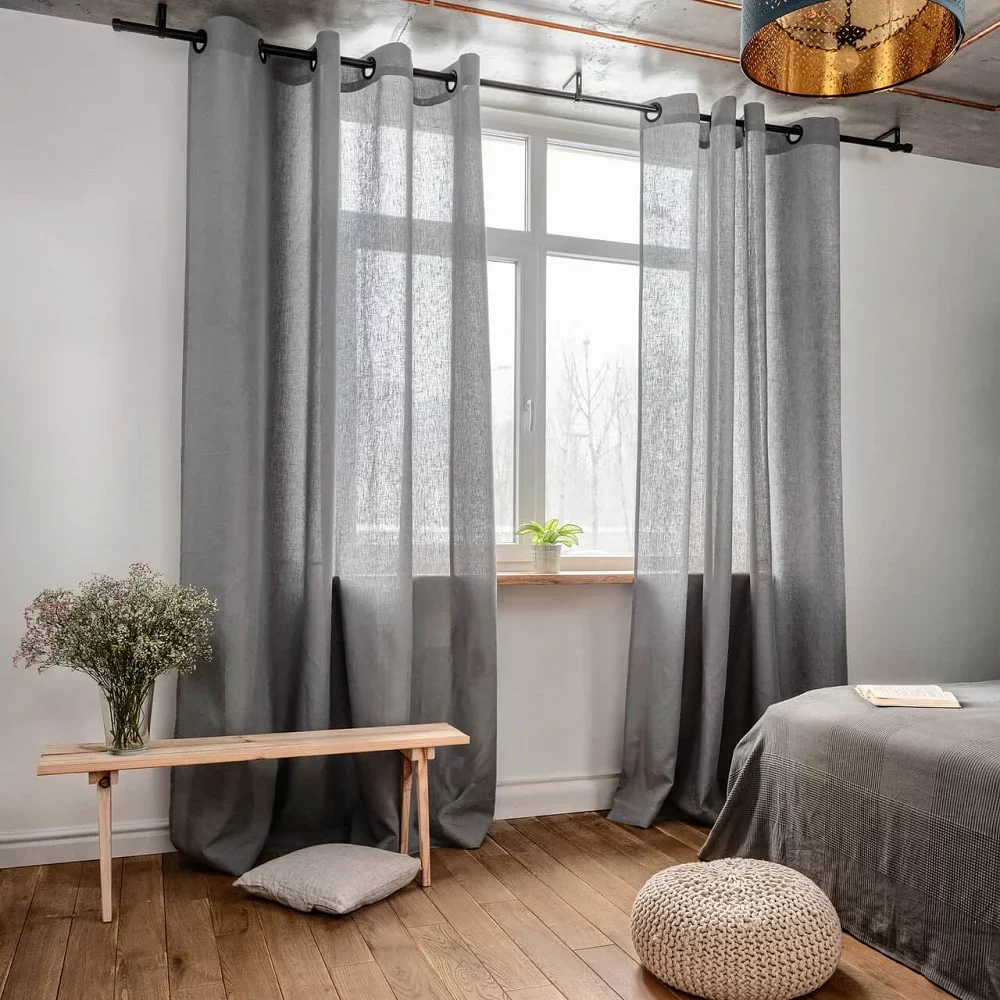 Sheer Curtains for Living Room