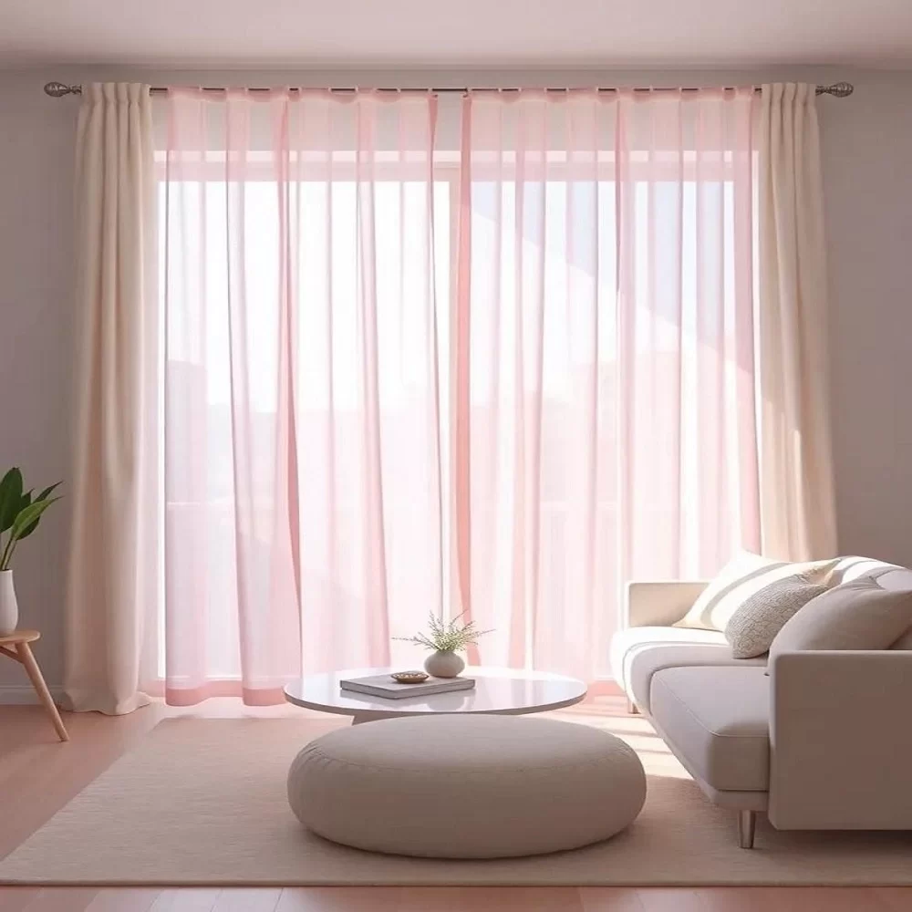 Sheer Curtains for Living Room