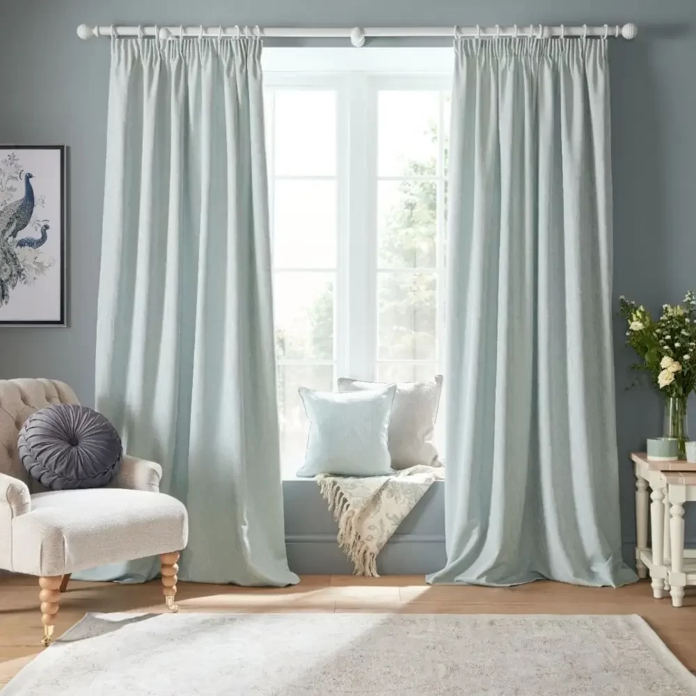 Textured Blackout Curtains