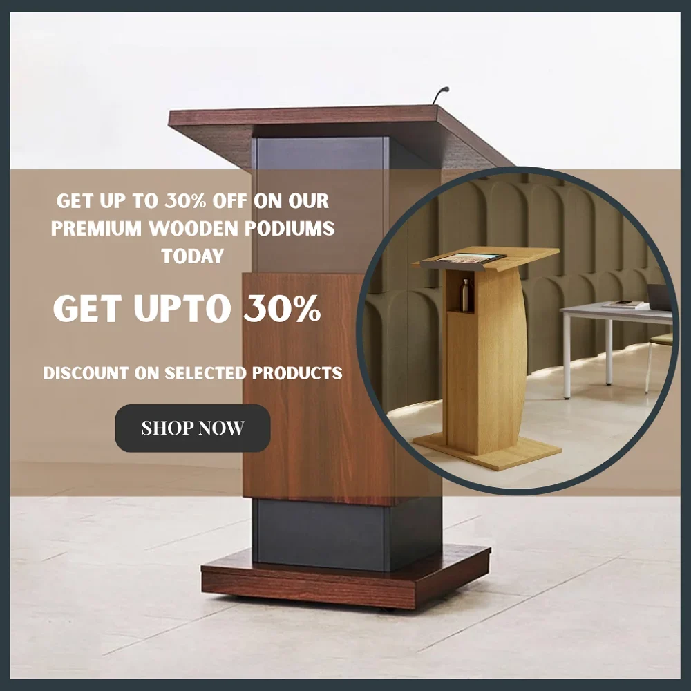 Wooden Podiums