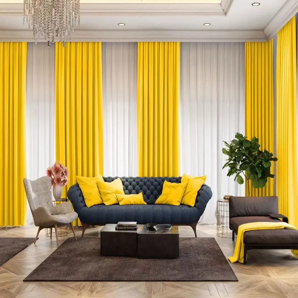 Yellow Curtains