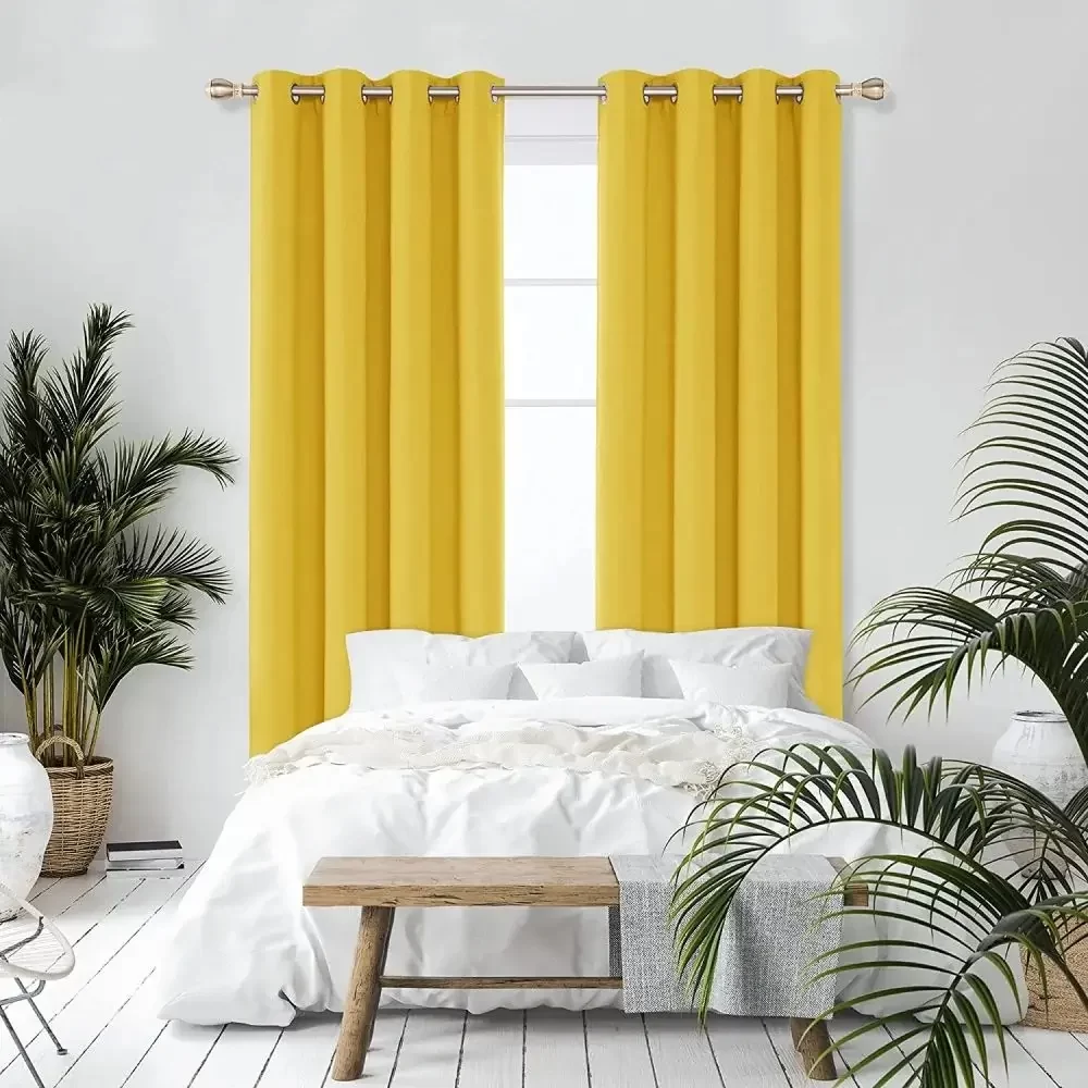 Yellow Curtains