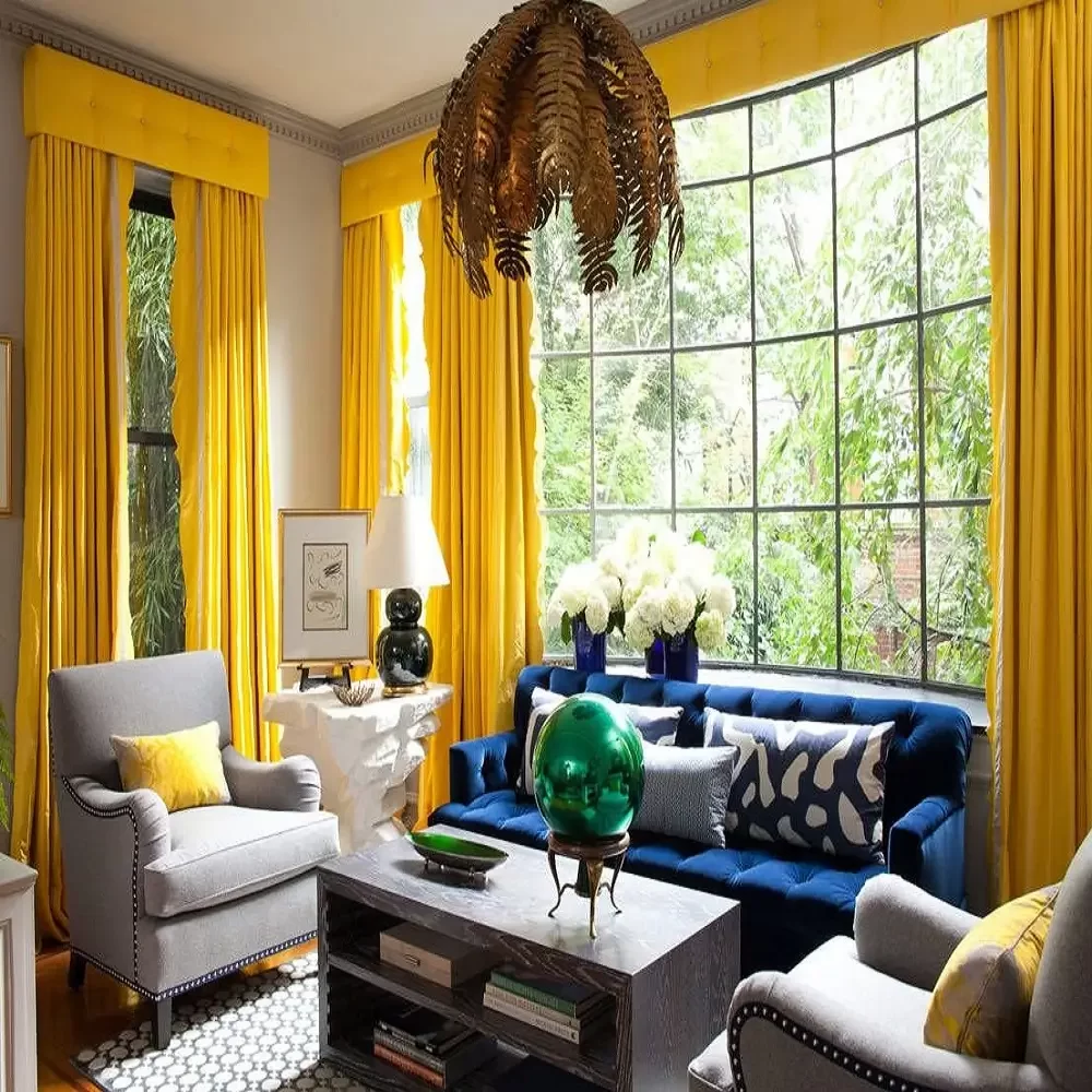Yellow Curtains