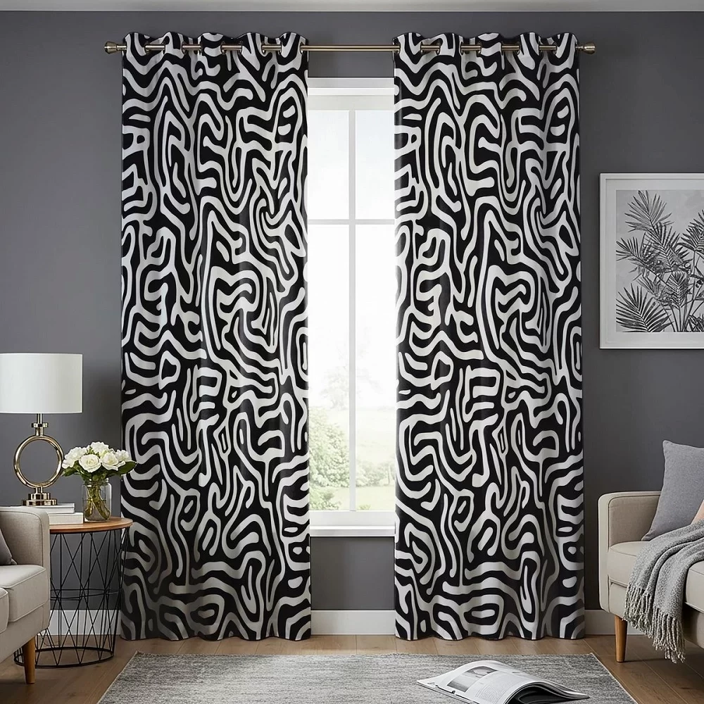 Zebra Curtains