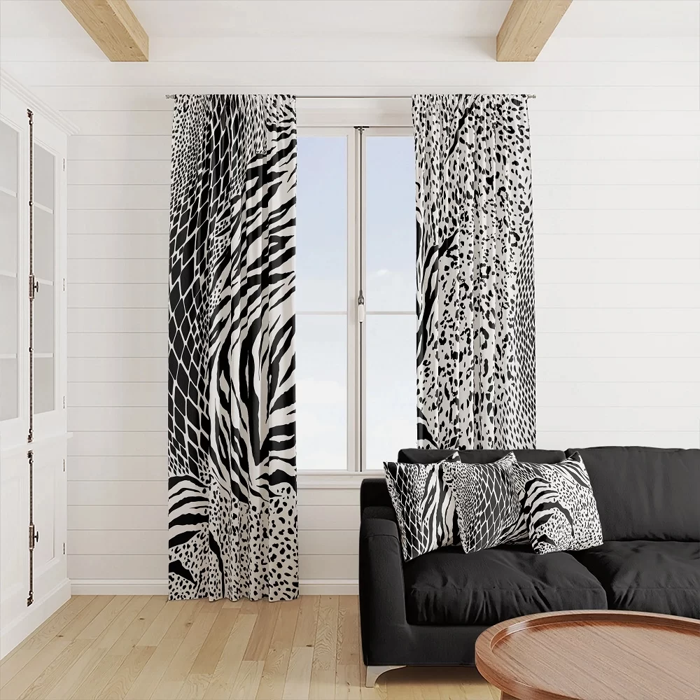 Zebra Curtains