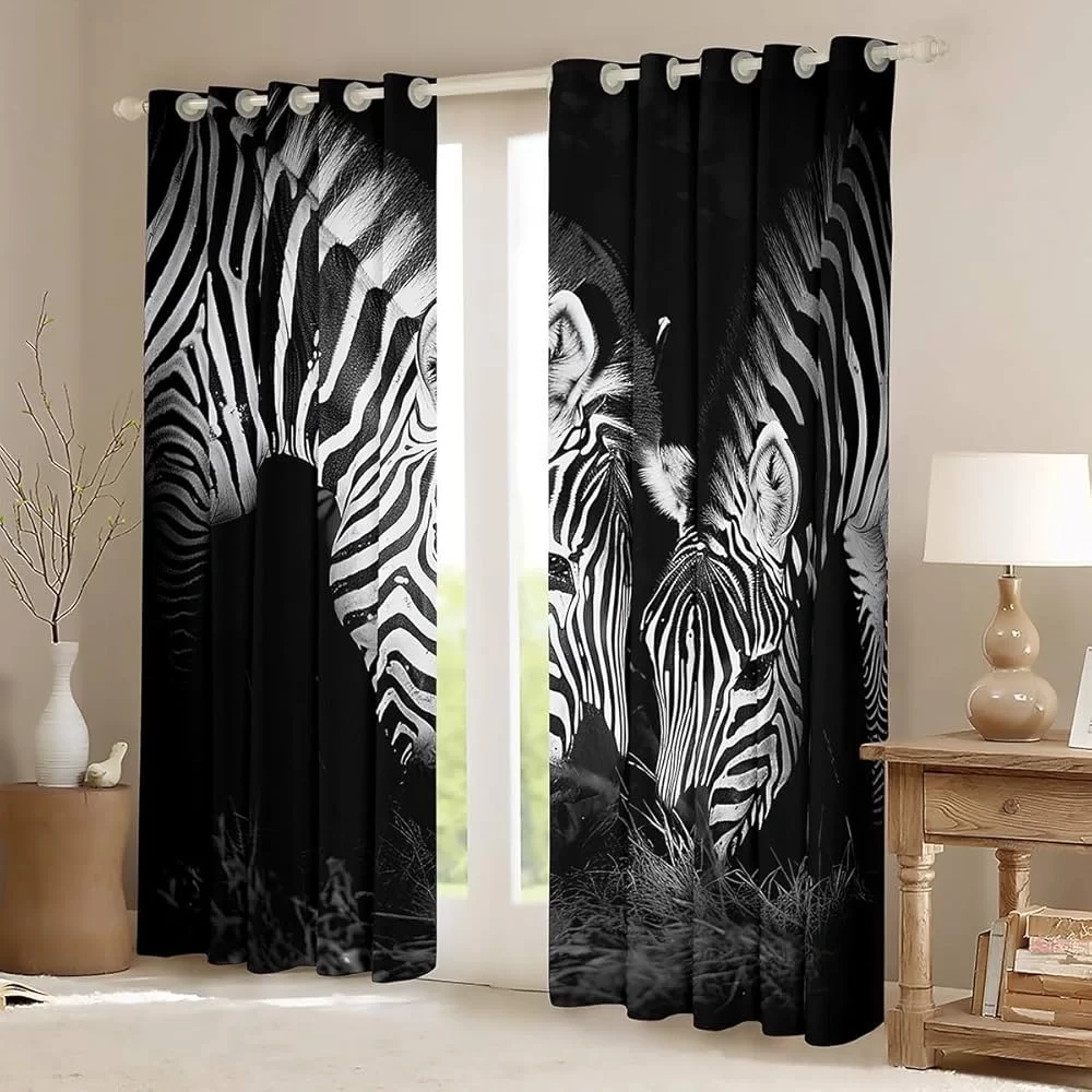 Zebra Curtains