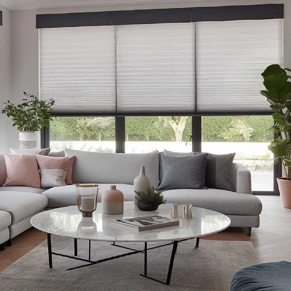 pleated blinds